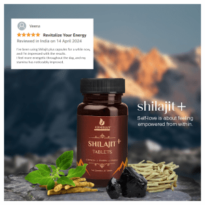 Ayurvedic shilajit tablets for strength and stamina