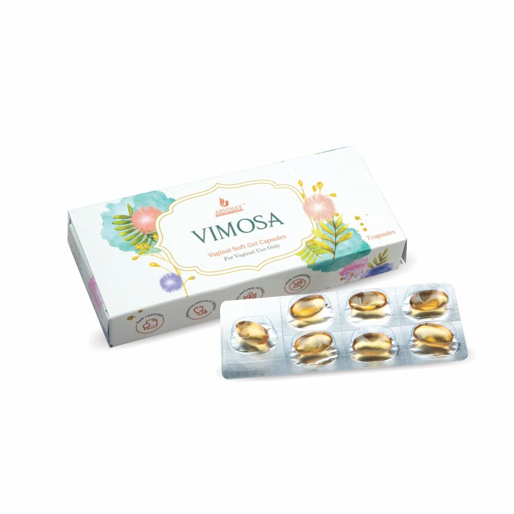 Vimosa - Vaginal Dryness Capsule Vimosa - Vaginal Dryness Soft Gel Capsules